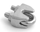 1 2  Stainless Steel Malleable Wire Rope Clips  25-pack 