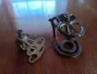 Vintage Dental Tools Brass Denture Form Frame Lot Of 2 