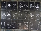 Sinister Tarot Complete 65 Card Dark Descent Deck Order Of Nine Angles Satanism