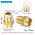 Brass Flare Tube Fitting 5 8sae Flare Male To 1 2npt Female