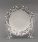 Kaiser Chalon Nine Porcelain Coasters Blue Orange Purple Flowers Germany