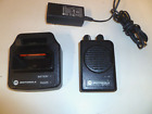 Motorola Minitor V 151-158 9 Mhz Vhf Stored Voice Fire Ems Pager   Charger