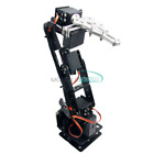 Aluminium Robot 6-dof Arm Claw Mount Kit Mechanical Robotic Arm For Arduino