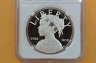 2017-p American Liberty 1 Oz Silver Medal Ngc Pf70 Fdi Rhett Jeppson Signed