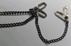 Ww2 Sterling Silver J Hook Dog Tag Chain- Px Private Purchase - Dogtag