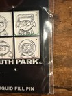 South Park Character Grid Liquid Enamel 2  Pin Stan Kyle Kenny Cartman