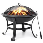 Singlyfire Metal Fire Pit Wood Backyard Patio Garden Stove Fire Pit W  Cover Us