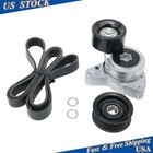 38278 Serpentine Belt Drive Component Kit For 2012 2013 2014 Honda Cr-v 2 4l L4