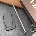 Ka-bar Wrench Fixed Knife 3  Blade 425 Carbon Steel One Piece  Free Shipping 