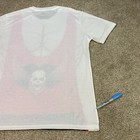 Bret Hart Shirt Mens Large White Skull Muscle T-shirt Wwe Wwf Wcw Hitman Nwt