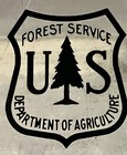 Do Not Feed Bears Us Forest Service Metal Sign - Size 30  X 12 