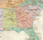 Rmc 32  X 50  United States Wall Map Classic Series Earth Tone Wall Mural Decor