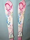 K2 Luv Bug  Girl s Jr All Mtn Skis 124cm With Elan El 7 5 Kid s Youth Bindings  