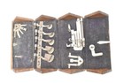 Singer Sewing Machine Folding Puzzle Box 1889   Some Parts Lot Of 3