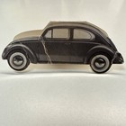 Vintage Putnam Volkswagen Beetle Bug Folding Dealer Display Card Elkhart In Vw