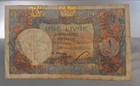 Lebanon 1 Livre Libanaise 1939 Pick-15  Vg  S n O 287 115   rare  