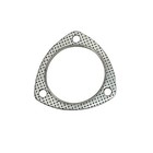 3-bolt Exhaust Gasket 2 50   63 50mm  I d 10pcs High Temp Etl Performance