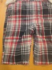 Carter s 2pc Holiday Baby Set 3-6 Months Overalls   Polo Shirt Red Black Plaid