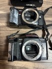 Vintage Minolta Camera Lot Parts Only  3xi  7000  7000 And 5000 Bundle