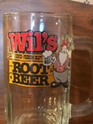 Vintage Wil s Old Fashioned Draft Root Beer - Heavy Glass Mug