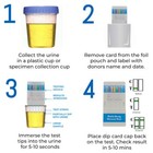 13-panel Urine Dip Drug Test With Fentanyl  pk 25 Dips Cards   - Ovus Medical