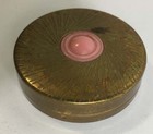 Vintage Tangee Brass Compact - Geo W Luft Co - 1 5 Inch Diameter  1001123 
