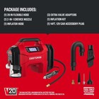Craftsman 3-in-1 Portable Air Compressor 160 Psi Tire Inflator 20v 12v Tool Only