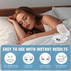 12 Pack Anti-snoring Nose Clip - Adjustable Magnetic Clip  1  Transparent