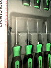 Snap On Tools Sgdxw120b G 12pc Green Soft Grip Combination Screwdriver Set  New