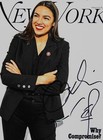 Alexandria Ocasio-cortez Aoc Jsa Autograph Signed Photo Coa 8 X 10 Photo