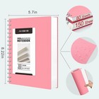 Bullet Dotted Journal Spiral Notebook 300 Pages Dotted Notebook Thick A5 Pink