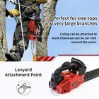 1 36 Hp Handle Gas Chainsaw 25 4cc Compact Climbing Saw With 12  Bar And Chain