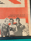 Vintage 1977 Very Rare Punk Orig  Sex Pistols Framed Cover Poster Johnny Rotten
