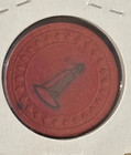 Vintage Hotel El Rancho Las Vegas  5 Casino Chip     Red     Obsolete Las Vegas