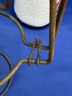 Vintage Milk Bottle Wire Holder  Carrier   Very Cool   Functional  Latches 