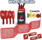 Pepper Pong Any Surface  Indoor Or Outdoor Portable Paddle Sport 60-sec Setup
