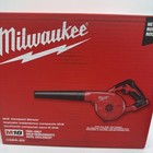 New N Box Milwaukee 0884-20 M18 Compact Blower  2  2 0 Ah Batteries 48-11-1820