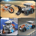12-in-1 Stem Robot Kit Toys For Kids 8-12 12-16  Diy Robot Building Educational