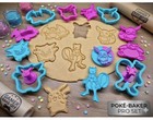 Pok  mon 3d Cookie Cutter Set - 8 Piece Master Baker Collection