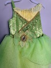 Disney Store Tiana Costume The Princess And The Frog Girls Size 4 Dress Up Play