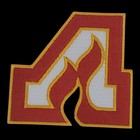 Atlanta Flames Embroidered Patch     Vintage Hockey Logo Iron-on sew-on Patch 3 