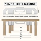 Framing Tools  6 In 1 On-center Framing Stud Layout Tool