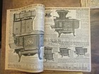 Antique Vintage 1911 Ephemera Print Ad Lot Ornate Cook Stoves Ranges Heaters