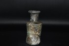 Genuine Ancient Roman Glass Bottle Container Circa 1st - 2nd Century Ad