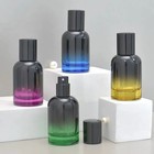 4pcs - Empty Refillable Travel Glass Perfume Bottle With Spray Atomizer 30ml Us