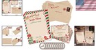 Customizable Santa Letters   Certificates - 5 Pcs Set For Family Festivities