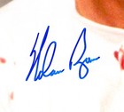 Nolan Ryan Signed 16x20 Photo Texas Rangers Bloody Lip Psa dna