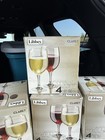 Libbey 11 5 Ounce Wine Goblets Set Of 4 Clear Glass 