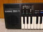 Vintage Casio Sk-1 Sampling Keyboard Tested Working Cleaned No Power Adaptor Euc