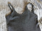 Vintage 1930s Gray Soft  Light Weight Wool Bathing Swimsuit M